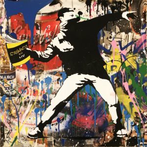 Mr. Brainwash | Banksy Thrower | 2017