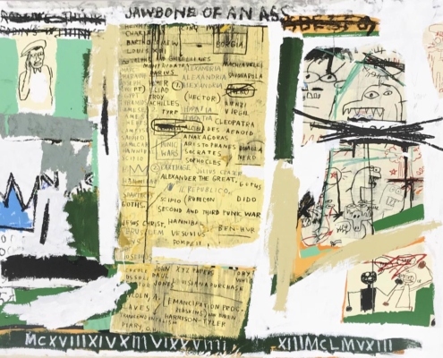 Jean-Michel Basquiat | Jawbone of an Ass | 1982/2005