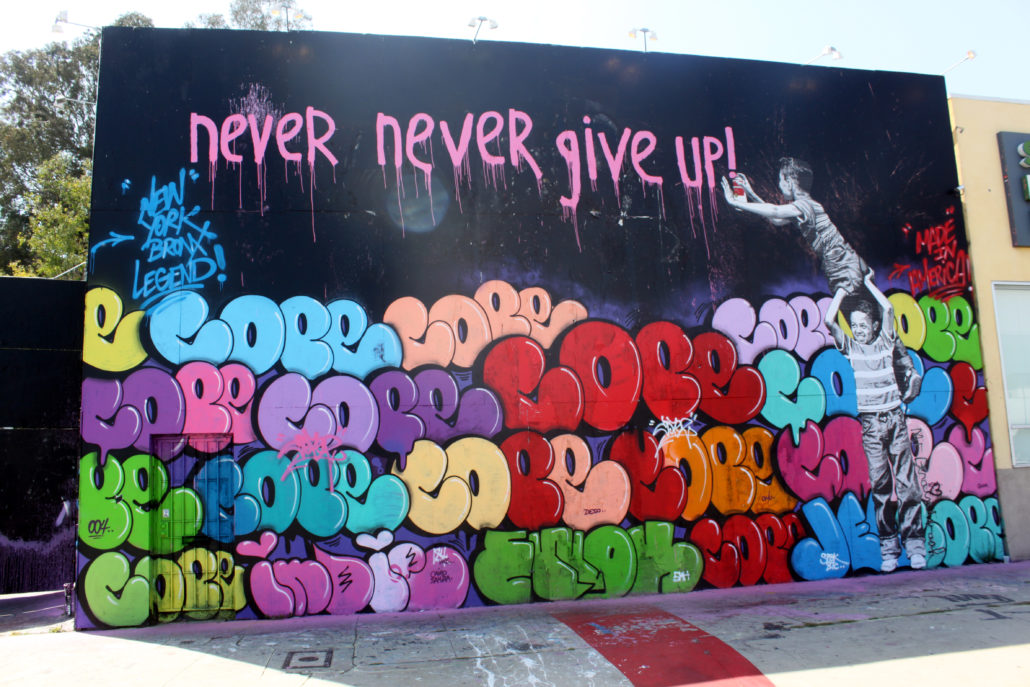 Interesting facts about mr. brainwash include his street art.