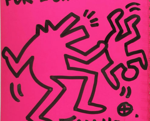 Keith Haring | Untitled Drawing "For John" | 1982