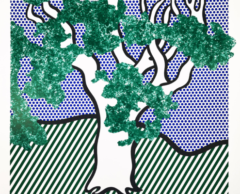 Roy Lichtenstein | Rain Forest | From Columbus: In Search of a New Tomorrow | 1992