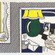 Roy Lichtenstein | Two Paintings | Green Lamp from the Paintings series | 1984