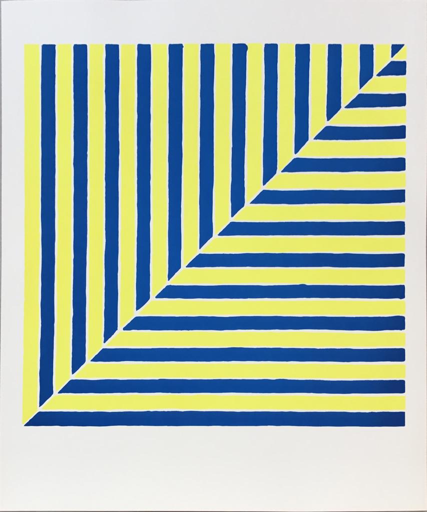 Frank Stella | Untitled | Rabat from Ten Works by Ten Painters portfolio | 1964 Frank Stella | Untitled | Rabat from Ten Works by Ten Painters portfolio | 1964