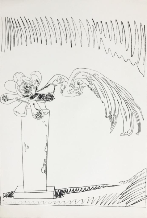 Andy Warhol | Flowers (Black and White) | 1974 Andy Warhol | Flowers (Black and White) | 1974