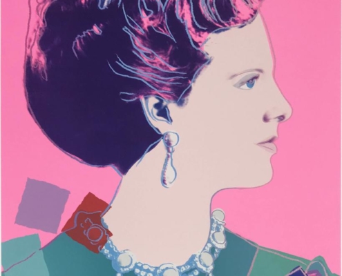 Andy Warhol | Reigning Queens (Royal Edition): Queen Margrethe II of Denmark IIA 345 | 1985 | Image of Artists' work.