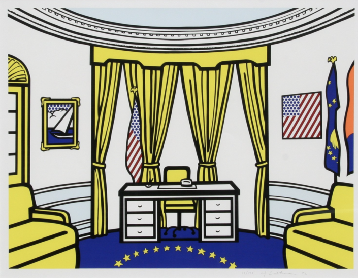 Roy Lichtenstein | The Oval Office | 1992