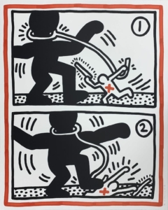 Keith Haring | Untitled #3 | Free South Africa | 1985
