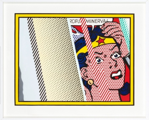 Roy Lichtenstein | Reflections on Minverva | 1990