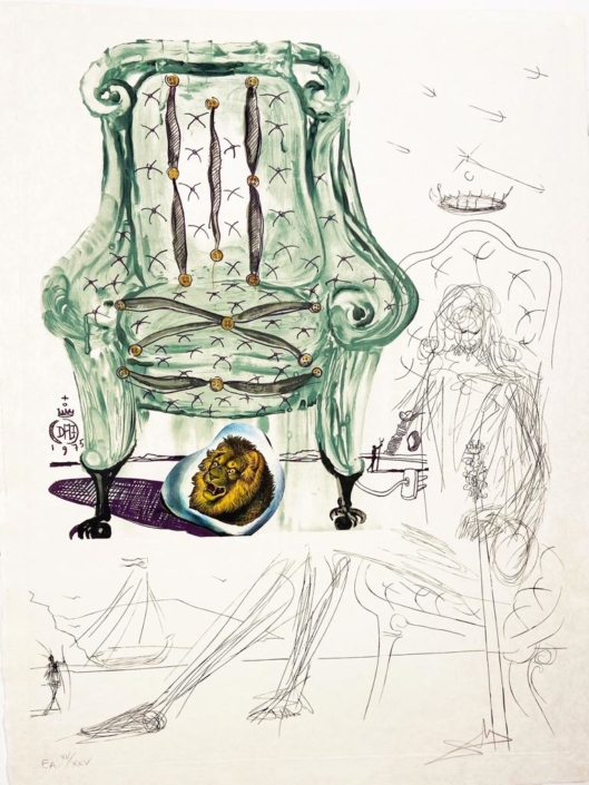 Salvador Dali | Breathing Pneumatic Chair | 1975/76