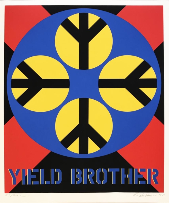 Robert Indiana | Decade (Yield Brother) | 1971