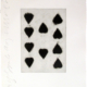 Donald Sultan | Ten of Spades | Playing Cards | 1990