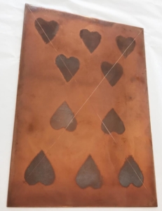 Donald Sultan | (Ten of Hearts) Plate | Playing Cards | 1990