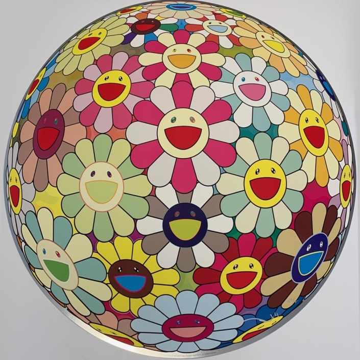 Takashi Murakami | Flower Ball Margaret (3D) | 2008
