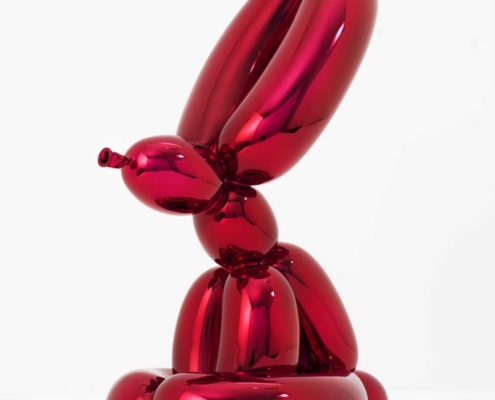 Jeff Koons | Red Balloon Rabbit | 2017