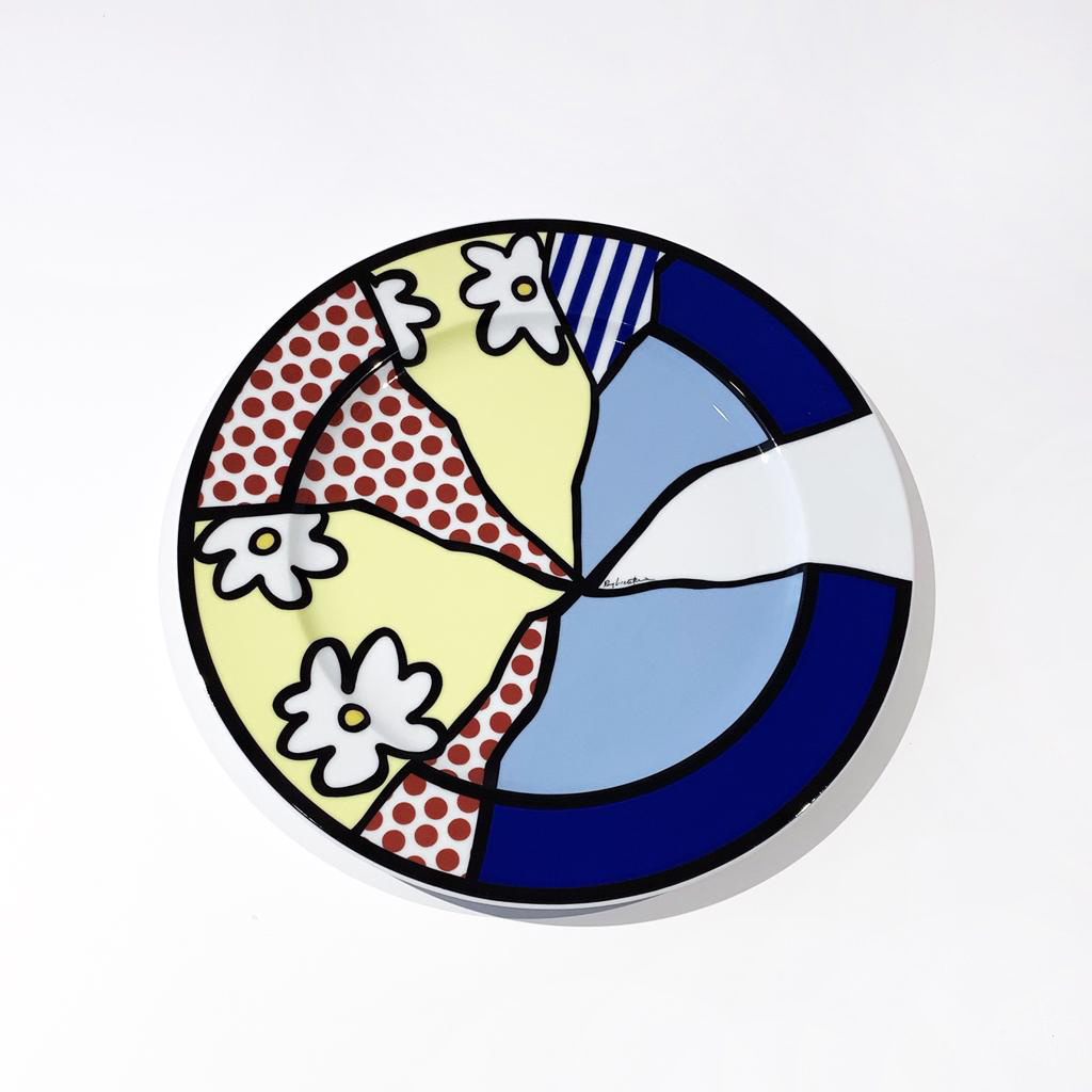 Roy Lichtenstein | Untitled Plate (Waterlily) |1990