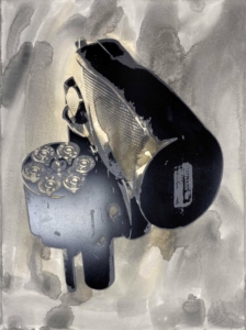 Robert Longo | Untitled (Gun), from the Hope and Optimism Portfolio | 1993