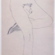 Andy Warhol | Untitled (Unidentified Male) in Warhol Men Book | 1955-1957