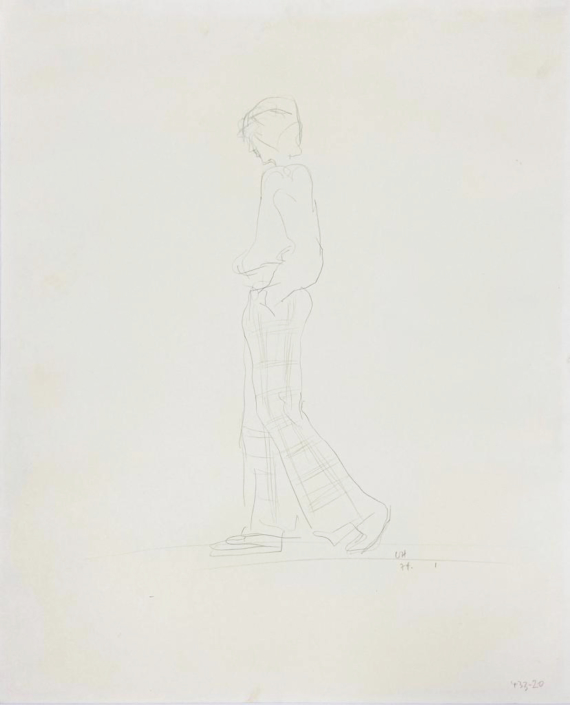 David Hockney | Yves (Walking) | 1974
