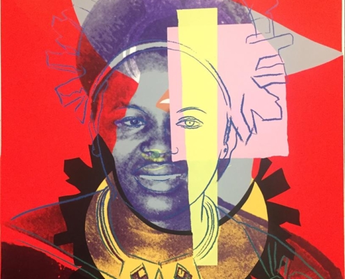 Andy Warhol | Reigning Queens: Queen Ntombi Twala of Swaziland | 1985
