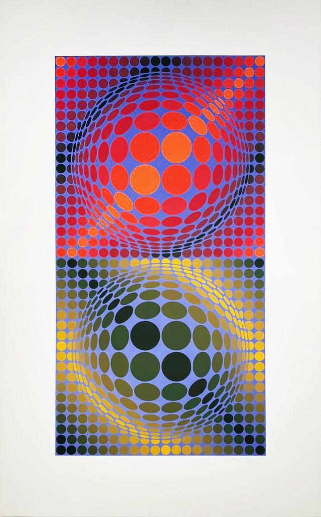 Victor Vasarely | Album Meta: Seven Plates 4 | 1976
