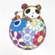 Takashi Murakami | Atop a Ball of Flowers, A Panda Cub Sleeps Soundly | 2020