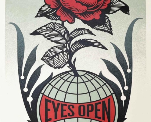 Shepard Fairey | Eyes Open | 2021