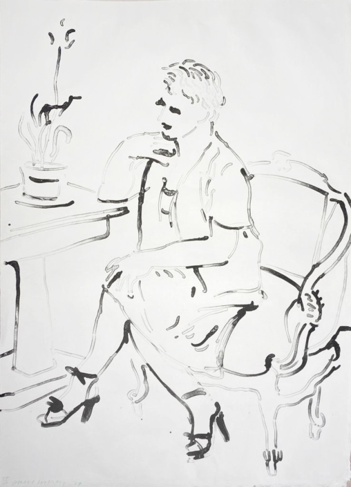 David Hockney | Celia - Elegant | 1979