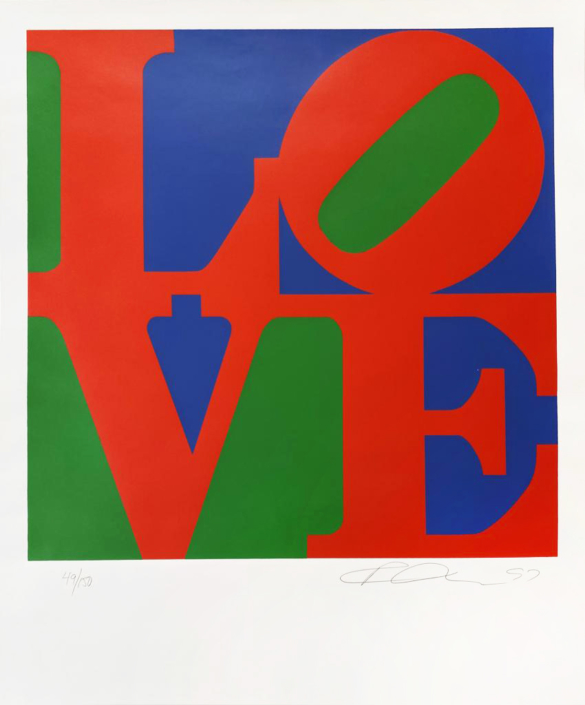 Robert Indiana | Love | 1997
