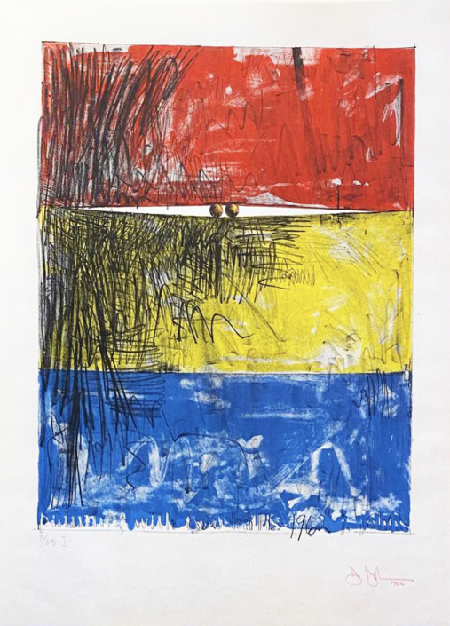 Jasper Johns | Painting with Two Balls I | 1962