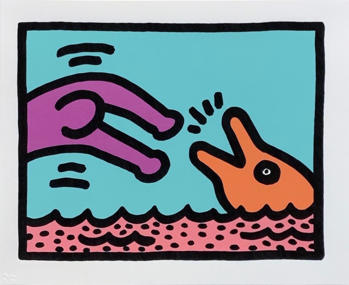 Keith Haring | Pop Shop V (A) | 1989