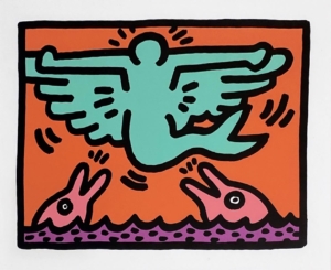 Keith Haring | Pop Shop V (C) | 1989