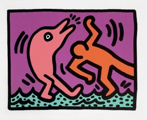 Keith Haring | Pop Shop V (D) | 1989