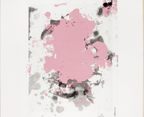 Christopher Wool | Portraits (Red) 4 | 2014