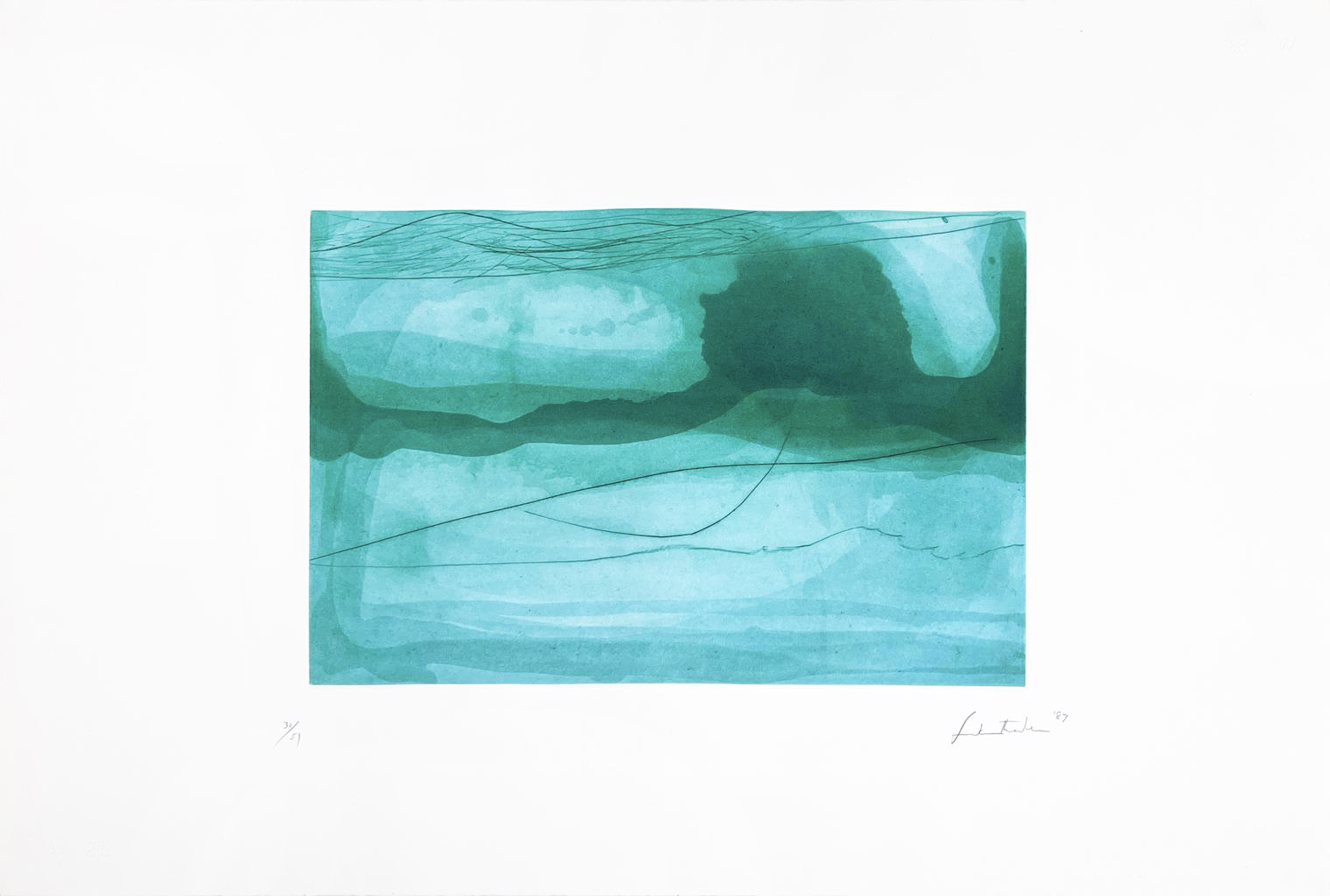 Helen Frankenthaler | Spring Veil | 1987