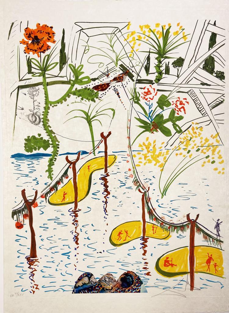Salvador Dali | Biological Garden | 1975-76