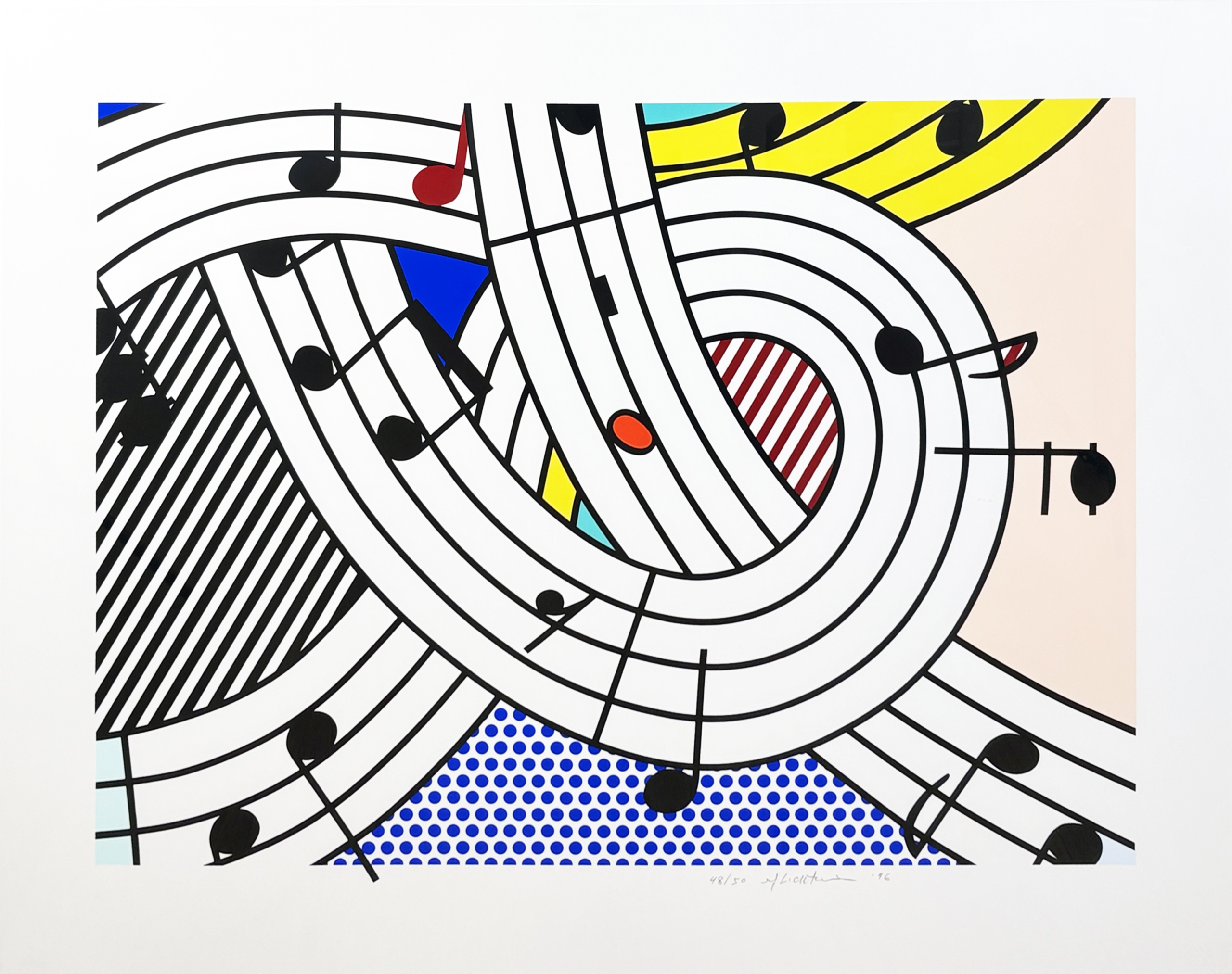 Roy Lichtenstein | Composition II | 1996
