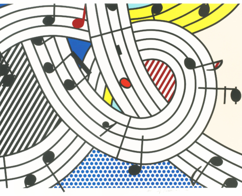 Roy Lichtenstein | Composition II | 1996