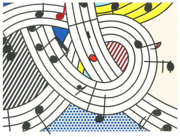 Roy Lichtenstein | Composition II | 1996