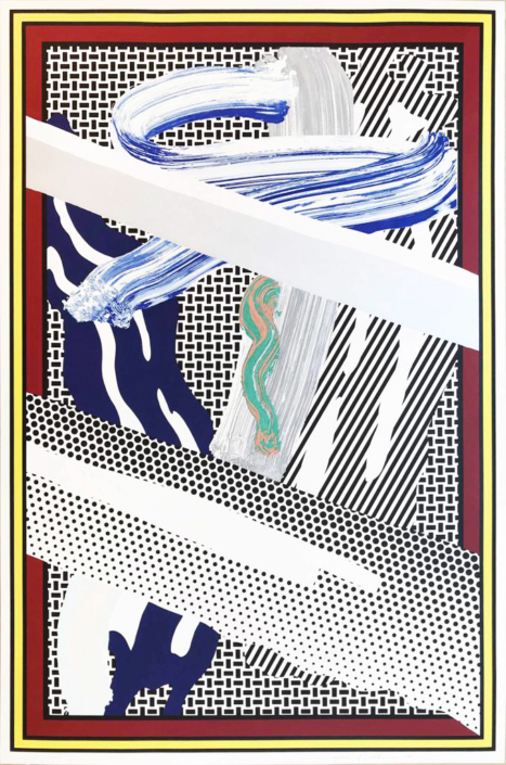 Roy Lichtenstein | Reflections on Expressionist Painting from The Carnegie Hall 100th Anniversary Portfolio | 1990