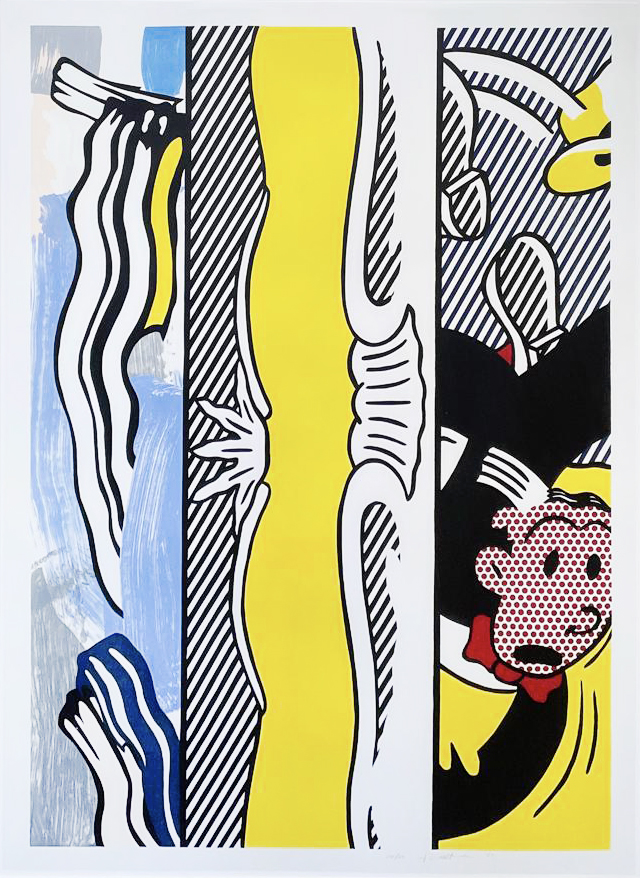 Roy Lichtenstein | Two Paintings: Dagwood from the Paintings series | 1984