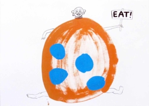 Keith Haring | Eat | 1988