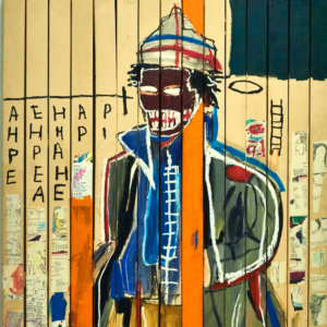 Basquiat Graffiti - The Whole Livery Line