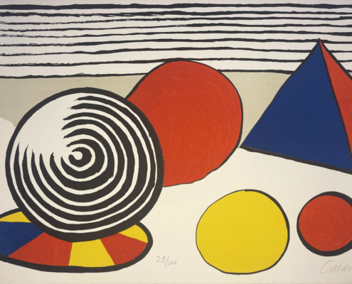 Alexander Calder | Le point de non retour/ The Point of No Return from La Memoire Elementaire | 1978