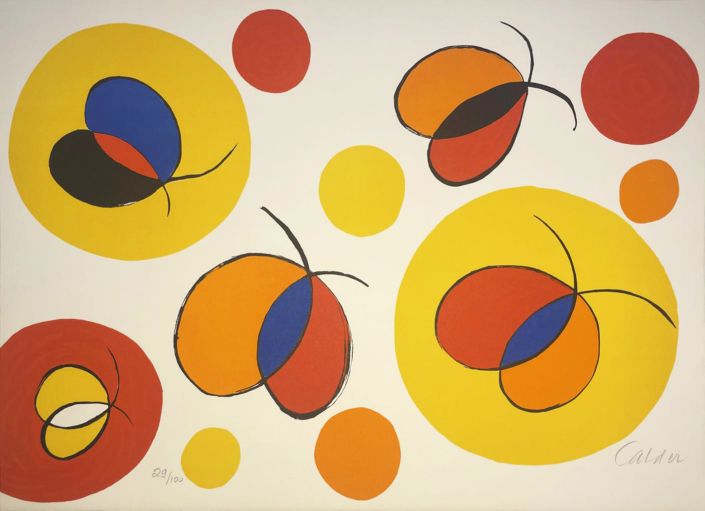 Alexander Calder | Nostalgie de l'envol / Nostalgic Flight from La Memoire Elementaire | 1978