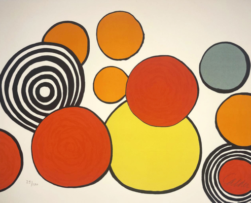 Alexander Calder | Taches de Rousser / Freckles from La Memoire Elementaire | 1978