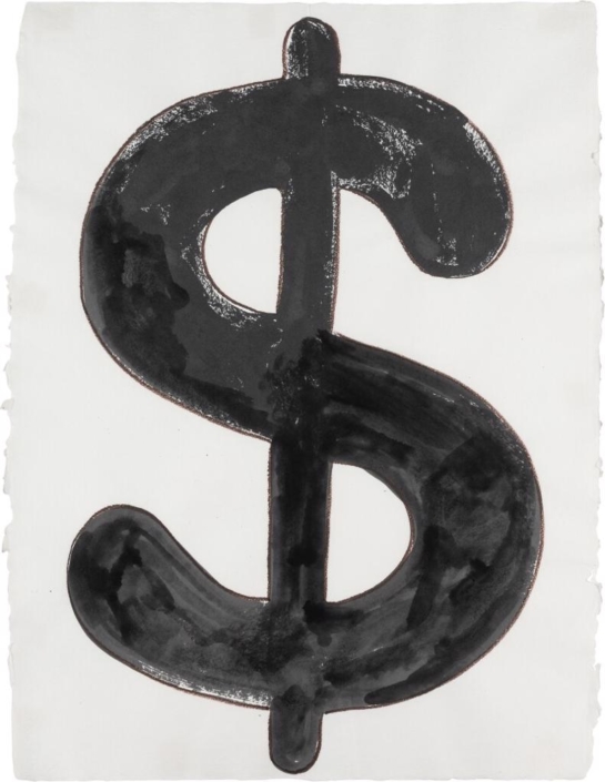 Andy Warhol | Dollar Sign | 1981