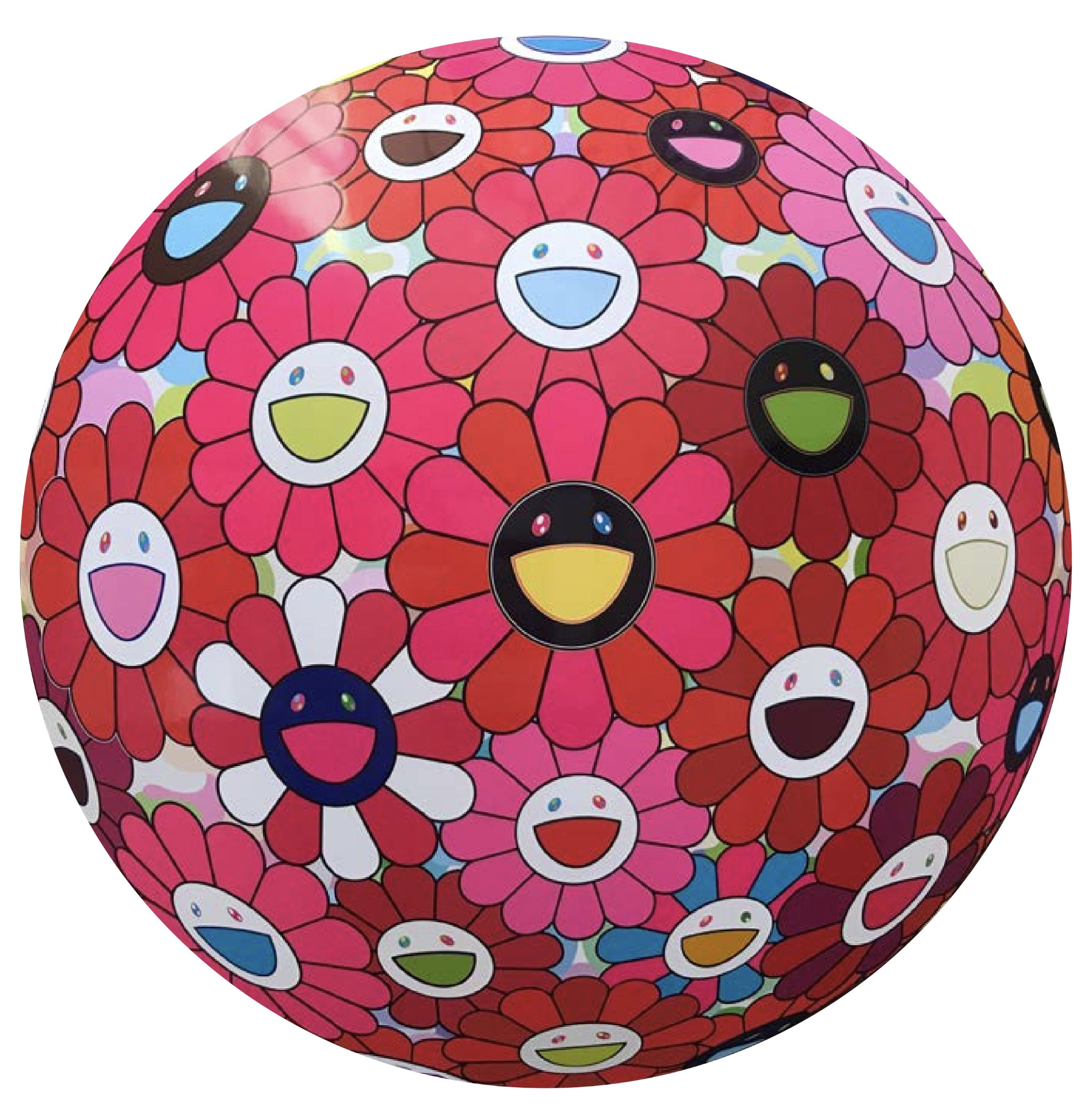Takashi Murakami | Flower Ball | 2014 | Painting