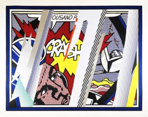 Roy Lichtenstein | Reflections on Crash from Reflections Series | 1990