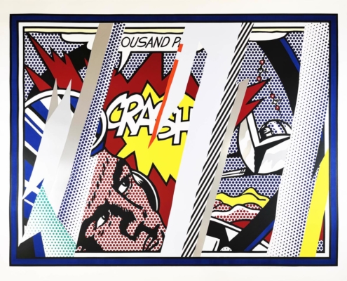 Roy Lichtenstein | Reflections on Crash from Reflections Series | 1990