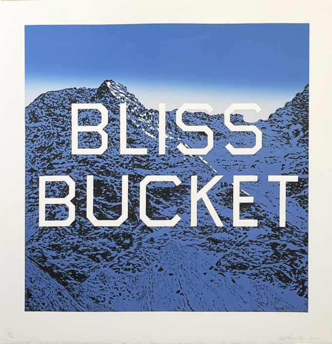 Ed Ruscha | Bliss Bucket | 2010